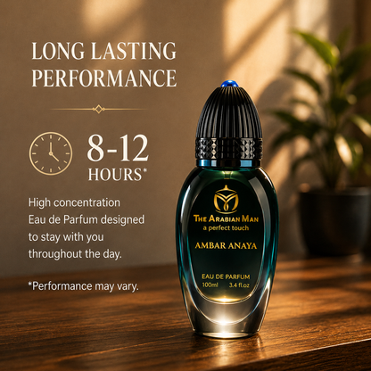 Ambar Anaya Eau de Parfume for Men | The Arabian Man 100ml