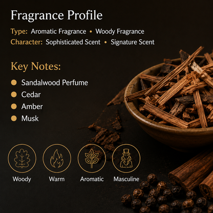 Desert Channel Woody Perfume for Men | The Arabian Man