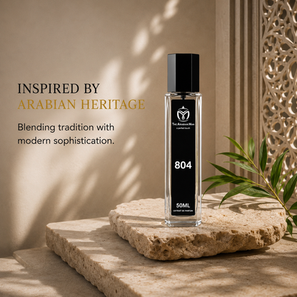 The Arabian Man 804 Oud & Amber Eau de Parfume for Men | 50ml Signature Scent