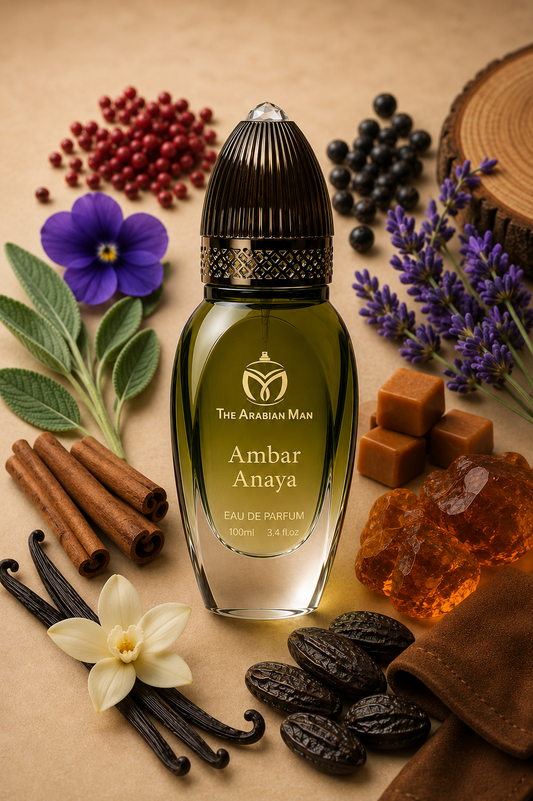 Ambar Anaya Eau de Parfume for Men | The Arabian Man 100ml