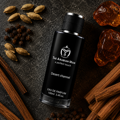 Desert Channel Woody Perfume for Men | The Arabian Man