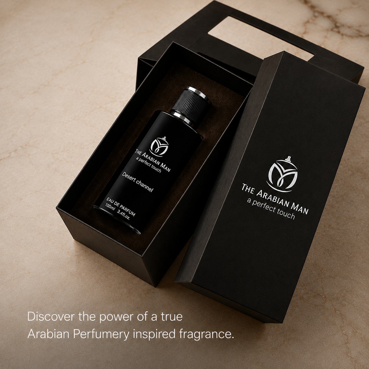 Desert Channel Woody Perfume for Men | The Arabian Man