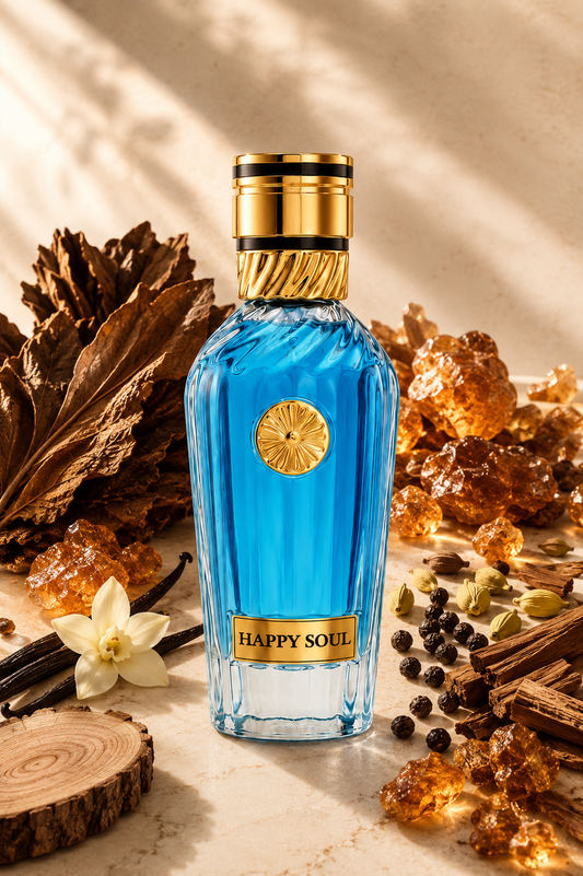 Happy Soul Amber & Tobacco Eau de Parfume | The Arabian Man