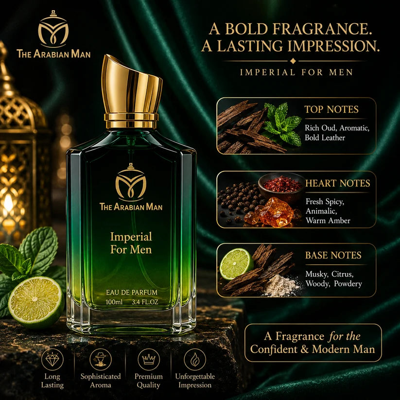 Imperial for Men by The Arabian Man Luxury Eau de Parfume 100ml