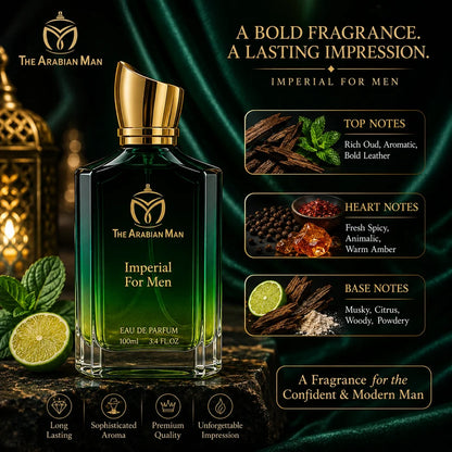 Imperial for Men by The Arabian Man Luxury Eau de Parfume 100ml