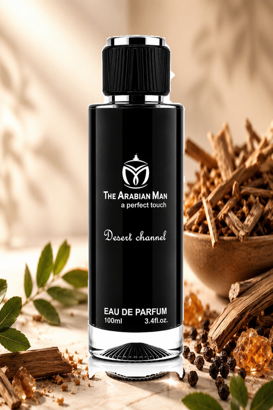 Desert Channel Woody Perfume for Men | The Arabian Man